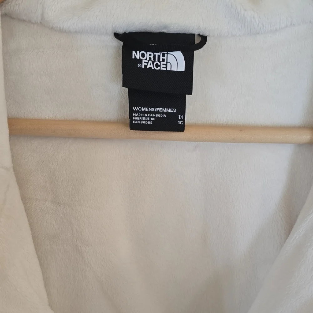 The North Face Women's Cream Hooded Ski Jacket - Picture 3 of 5